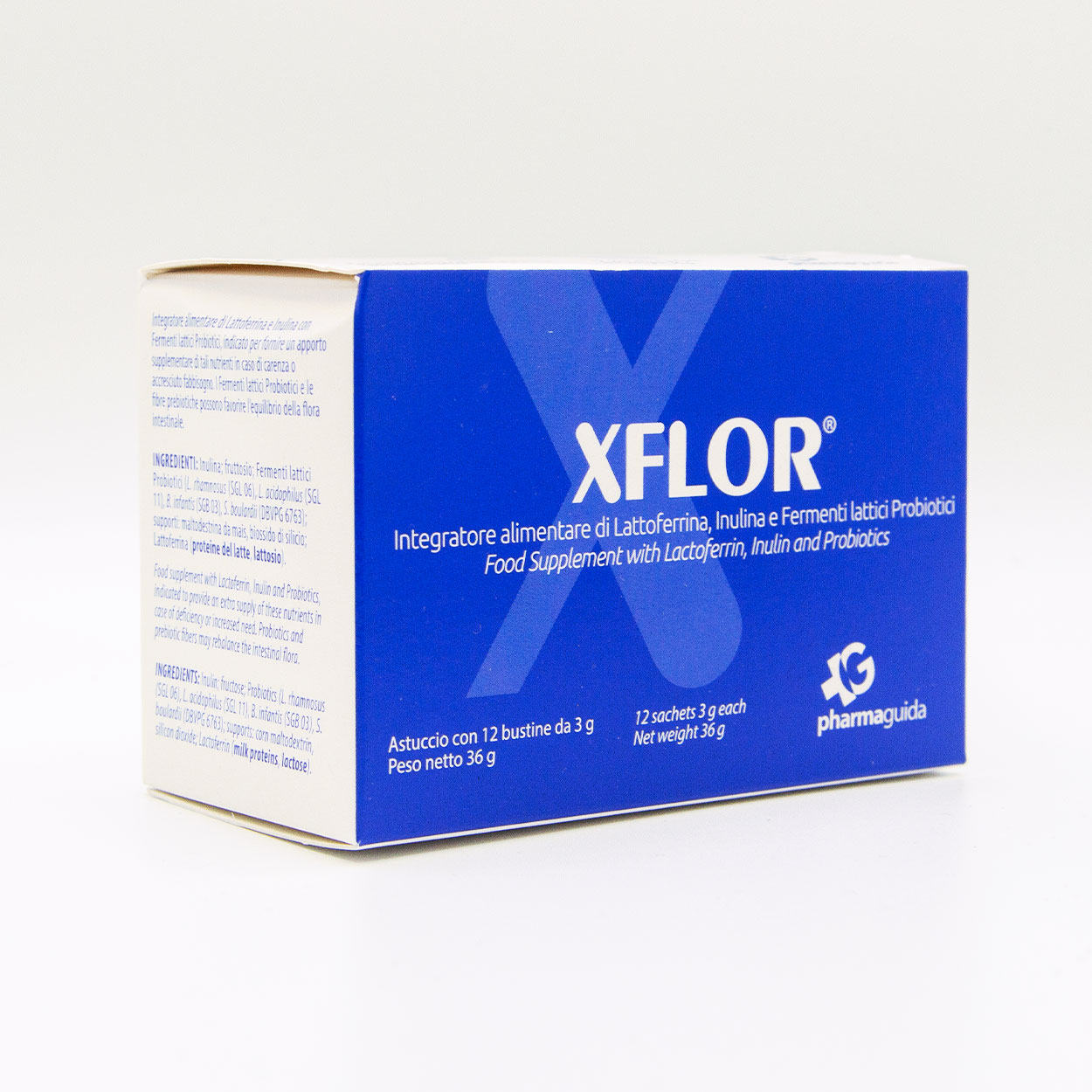 Xflor_12_Bustine_3 Xflor lattoferrina 12 bustine fermenti lattici probiotici